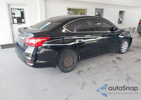 2017 Nissan Sentra S z USA, uszkodzony, nr VIN 3N1AB7AP5HY353499